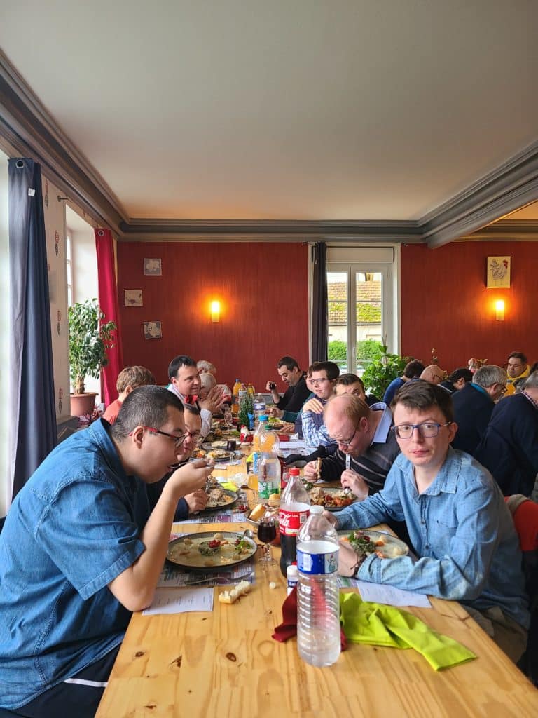 restaurant entre résidents EANM Le Mirandis